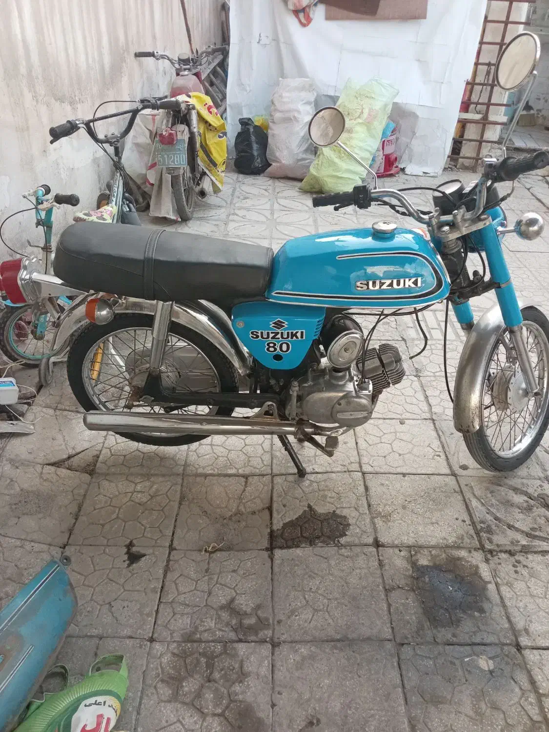 سوزوکی 80|موتورسیکلت|تربت‌حیدریه, قائم|دیوار