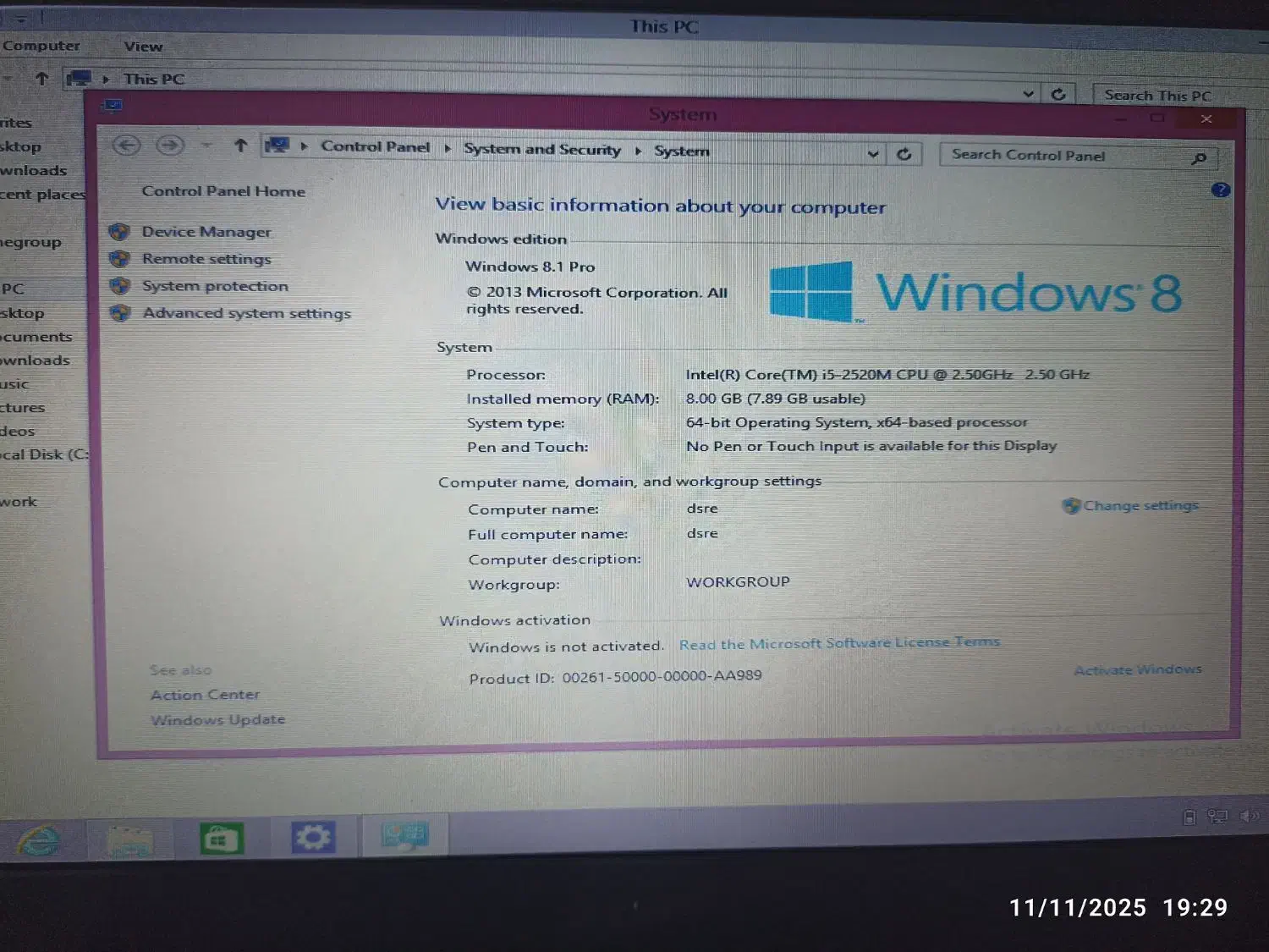 لب تاپ  لنووا|رایانه همراه|بندر ماهشهر, |دیوار