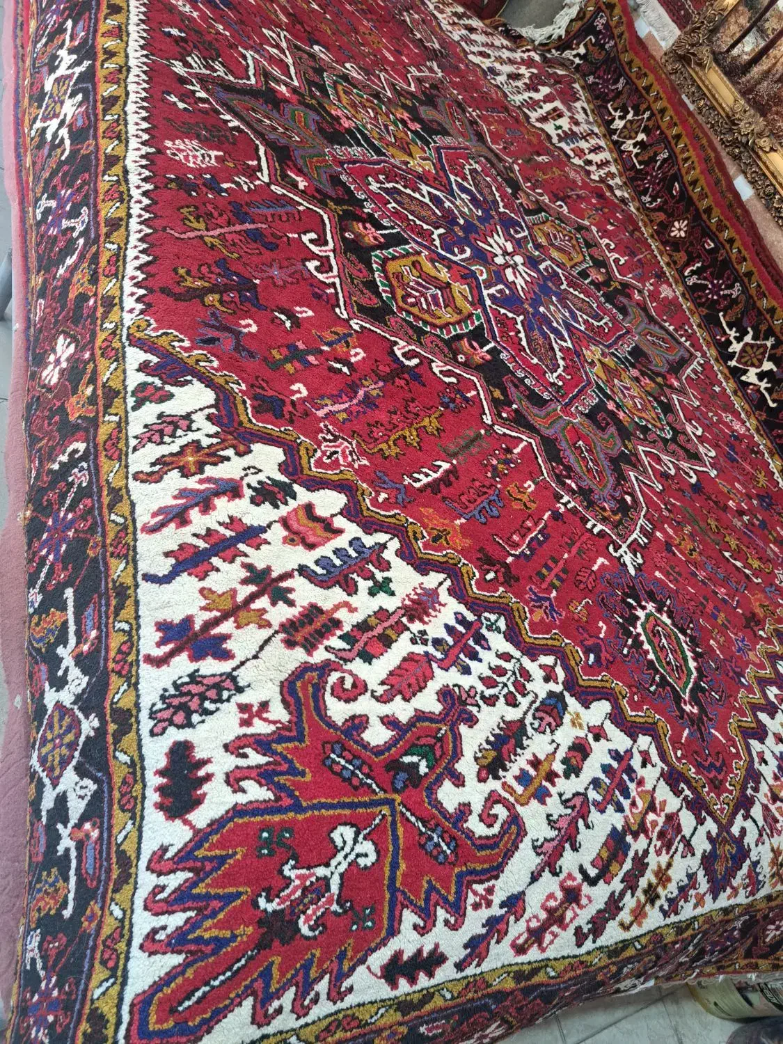 فرش نه متری|فرش|تبریز, |دیوار