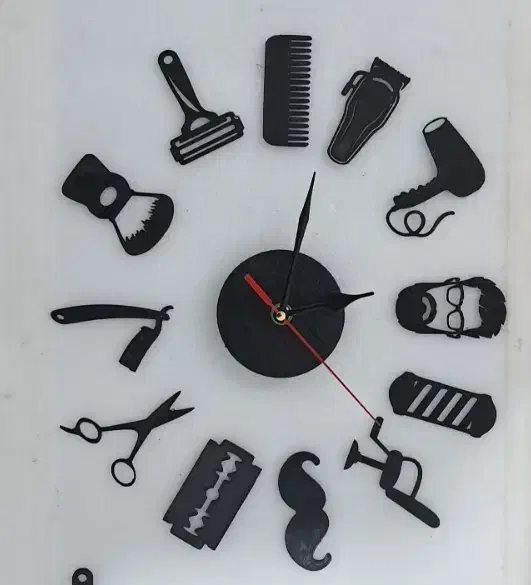 ساعت ارایشگاهی|ساعت دیواری و تزئینی|کرمان, |دیوار