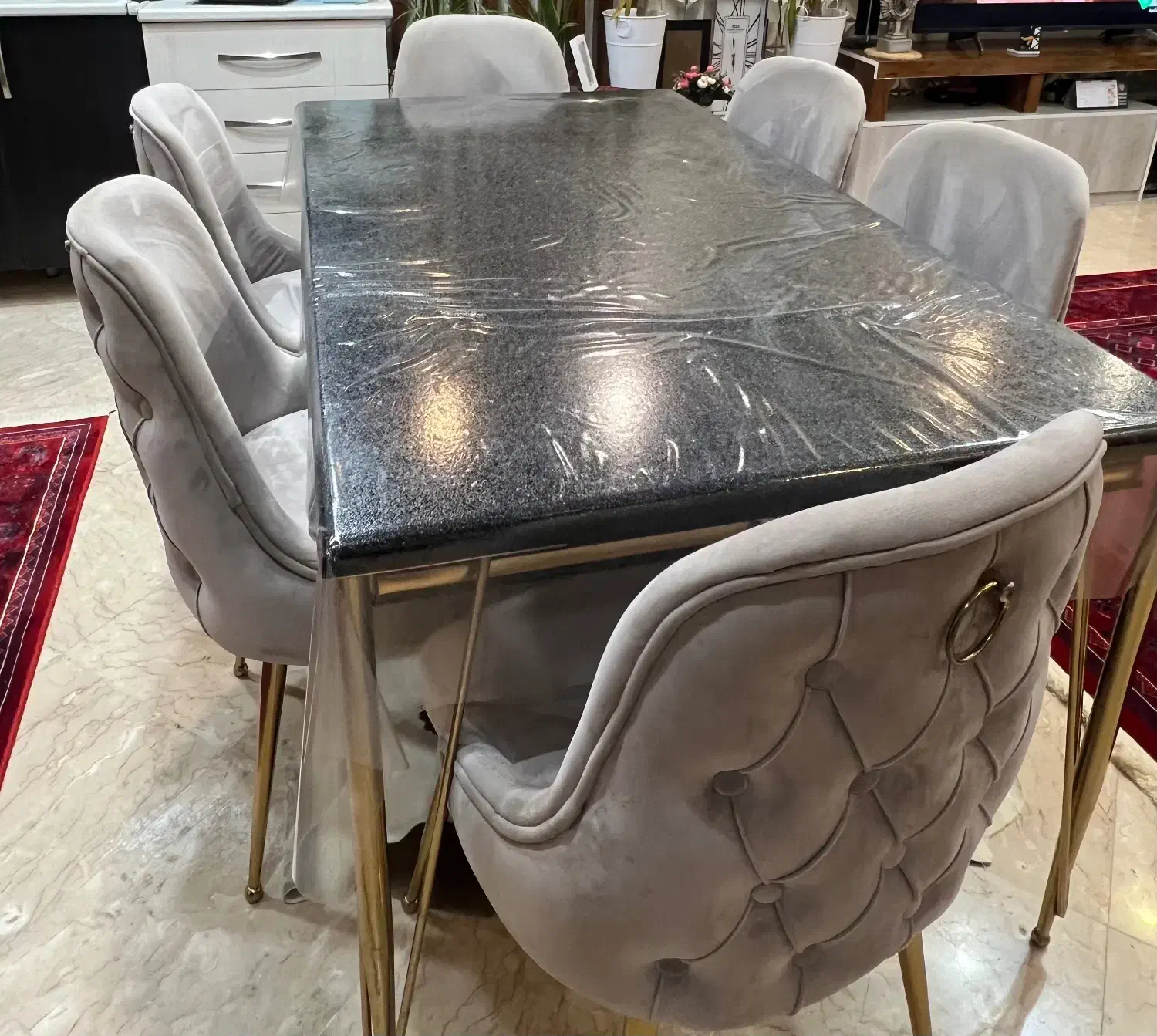 ناهارخوری ۶ نفره|میز و صندلی غذاخوری|قشم, |دیوار