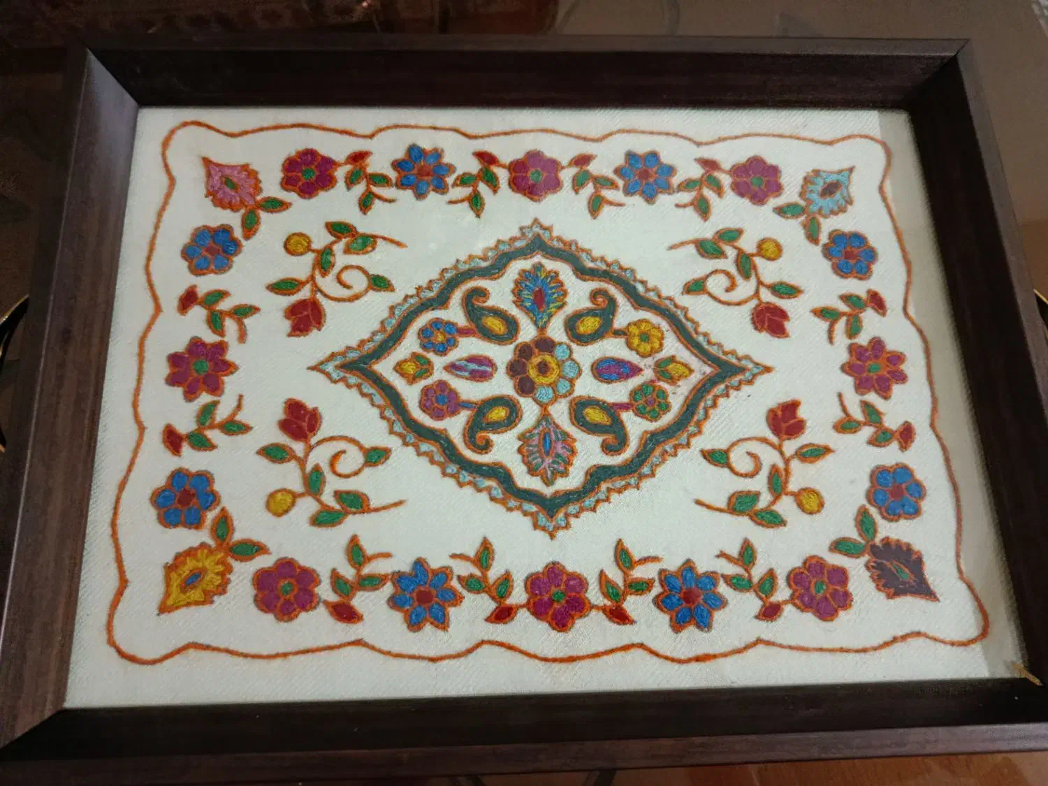 سینی پته فروشی|صنایع دستی و سایر لوازم تزئینی|سیرجان, |دیوار