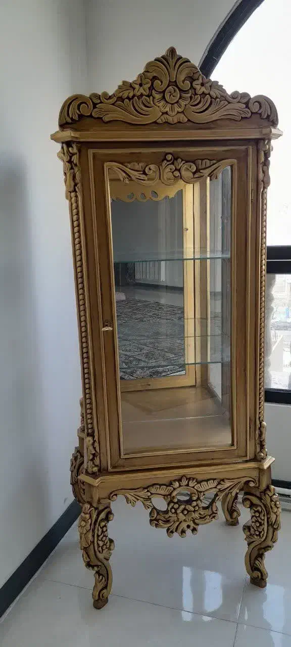 گنجه چوب راش|بوفه، ویترین، کنسول|مشهد, عامل|دیوار