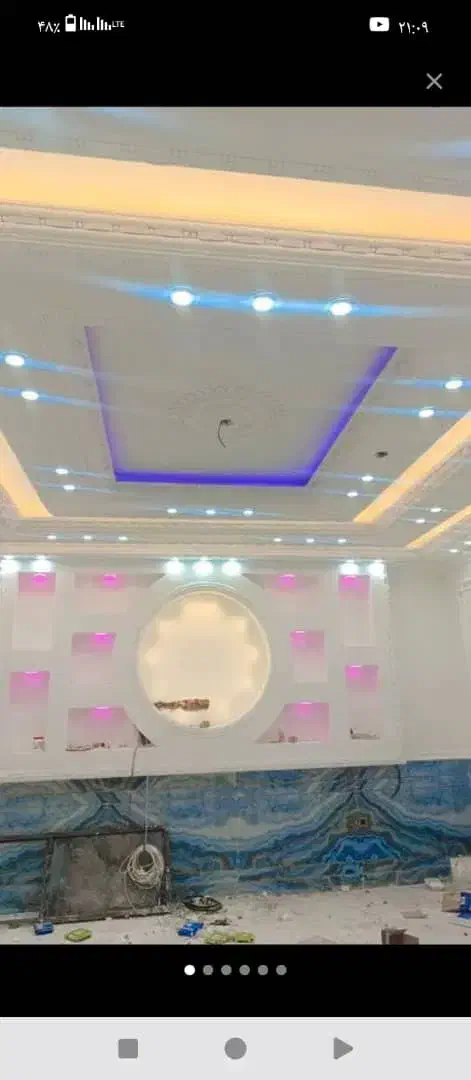 گچ کاری لکه گیری وخرده کاری|خدمات پیشه و مهارت|زابل, |دیوار