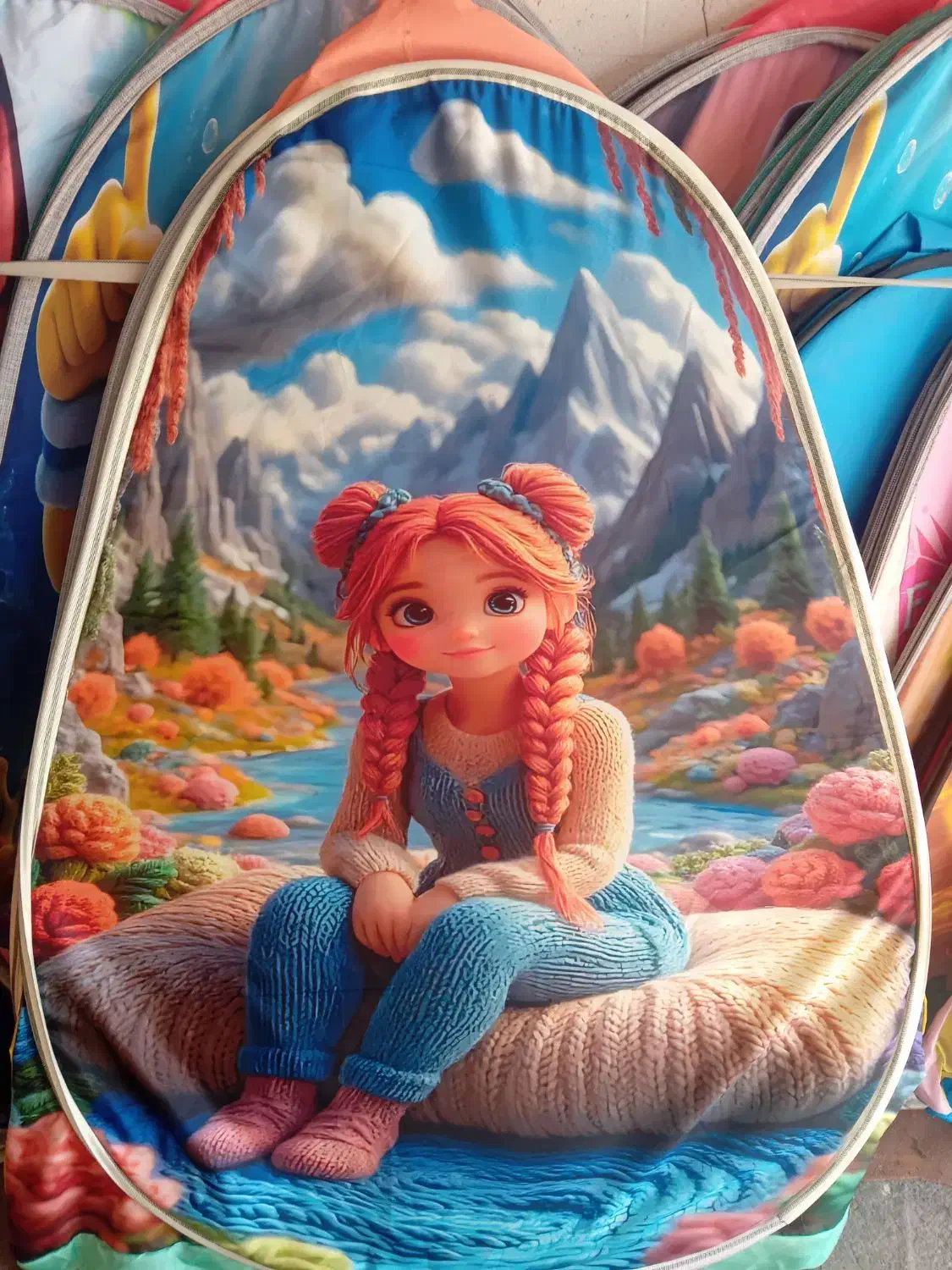 چادرمسافرتی وچادرکودک زیبا|کوهنوردی و کمپینگ|مشهد, پورسینا|دیوار