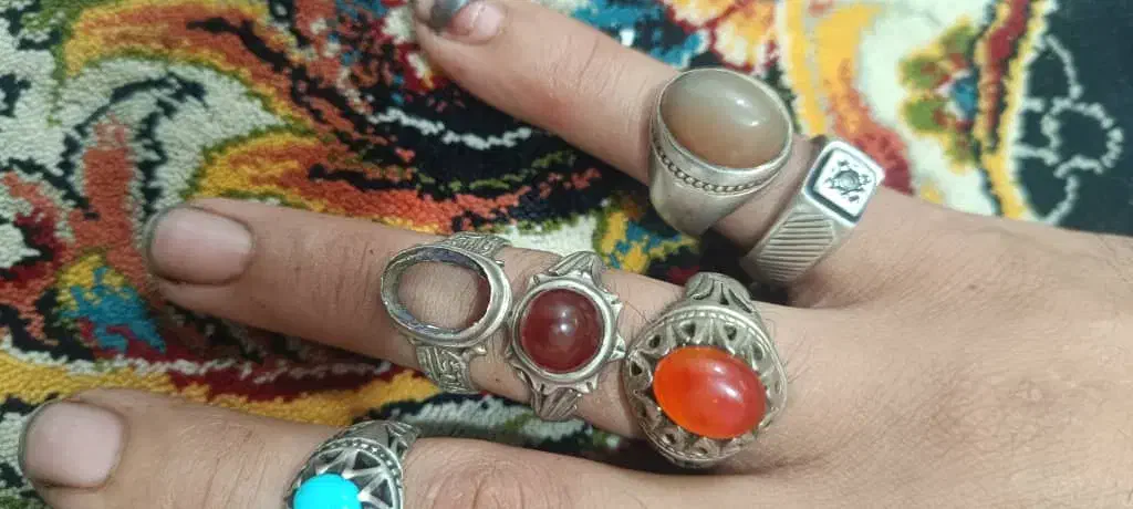 انگشتر نقره|بدلیجات|آزادشهر, |دیوار