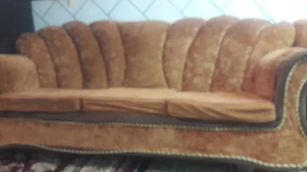 مبل راحتی پارچه مخمل|مبلمان خانگی و میز عسلی|کرمان, |دیوار