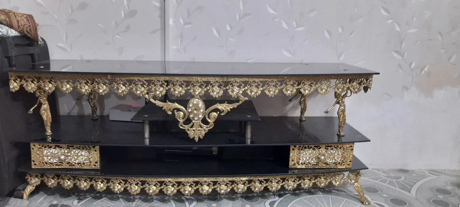 میزتلویزیون برنجی|میز تلویزیون|پاکدشت, حصار امیر|دیوار