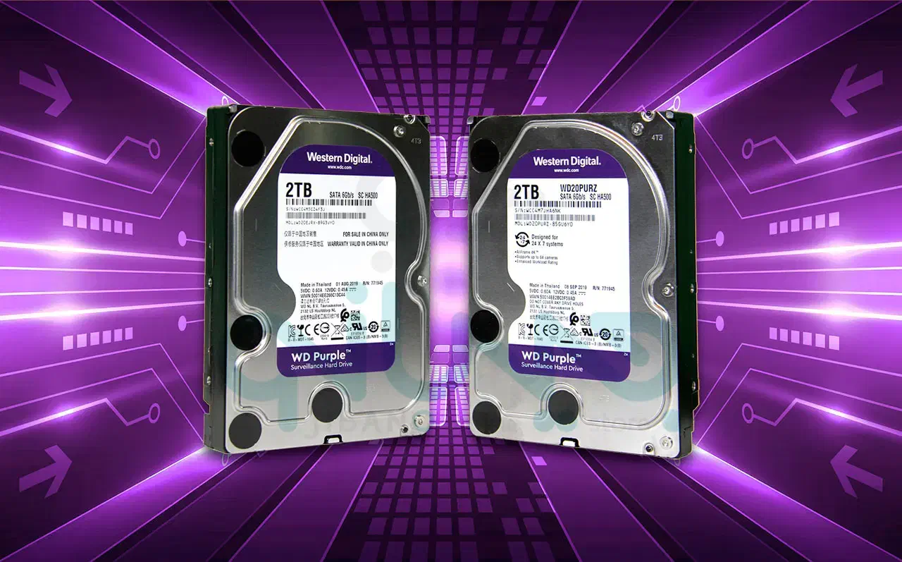 هارد اینترنال بنفش اصلی گارانتی ۲ ساله ایرانتک|قطعات و لوازم جانبی رایانه|یزد, |دیوار