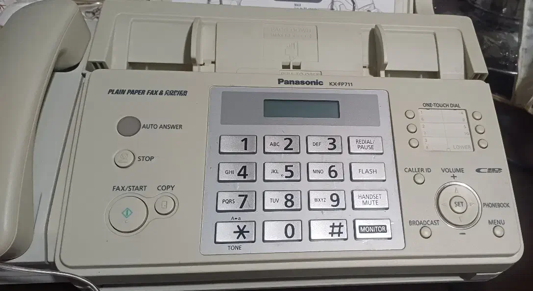فروش تلفن فکس پاناسونیک اصل و آکبند بدون کارکرد|پرینتر، اسکنر، کپی، فکس|خرمآباد, |دیوار