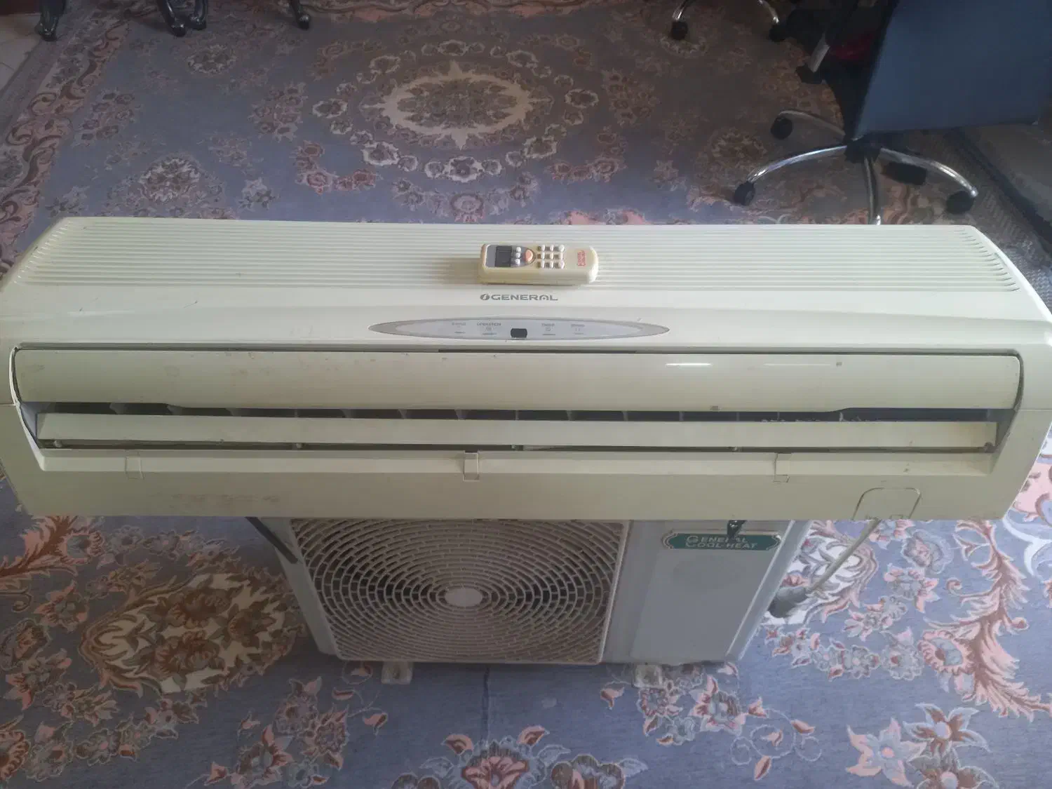 اسپیلت جنران۲۴۰۰۰|کولر گازی و فن‌کوئل|فولادشهر, مسکن مهر فولادشهر|دیوار