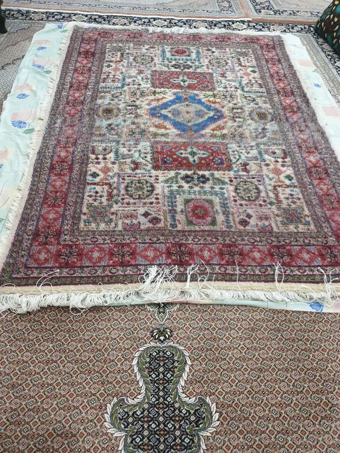 دستبافت ۳متری کاملا نو|فرش|اردبیل, |دیوار