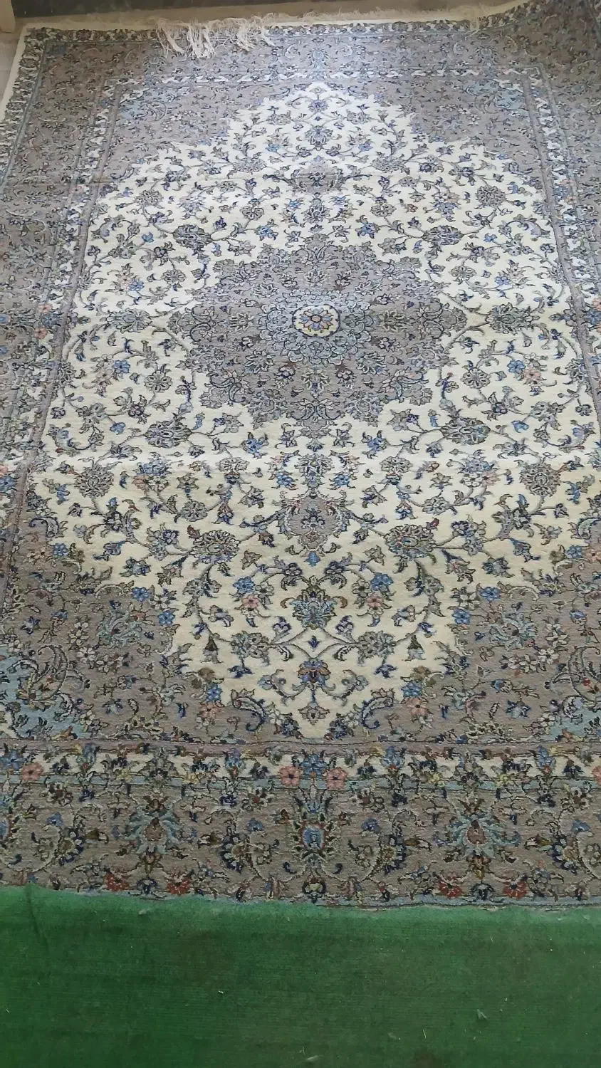 قالی دست بافت|فرش|آران و بیدگل, |دیوار