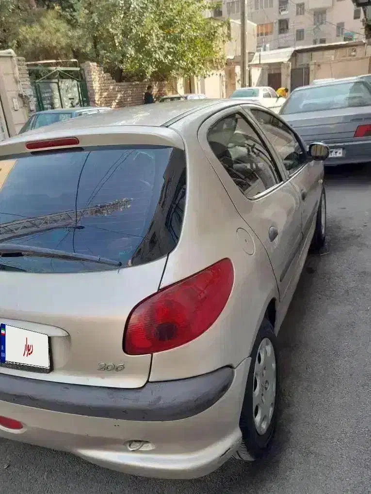 ۲۰۶تیپ دو مدل۸۴|خودرو سواری و وانت|پاکدشت, پاکدشت (مامازند)|دیوار