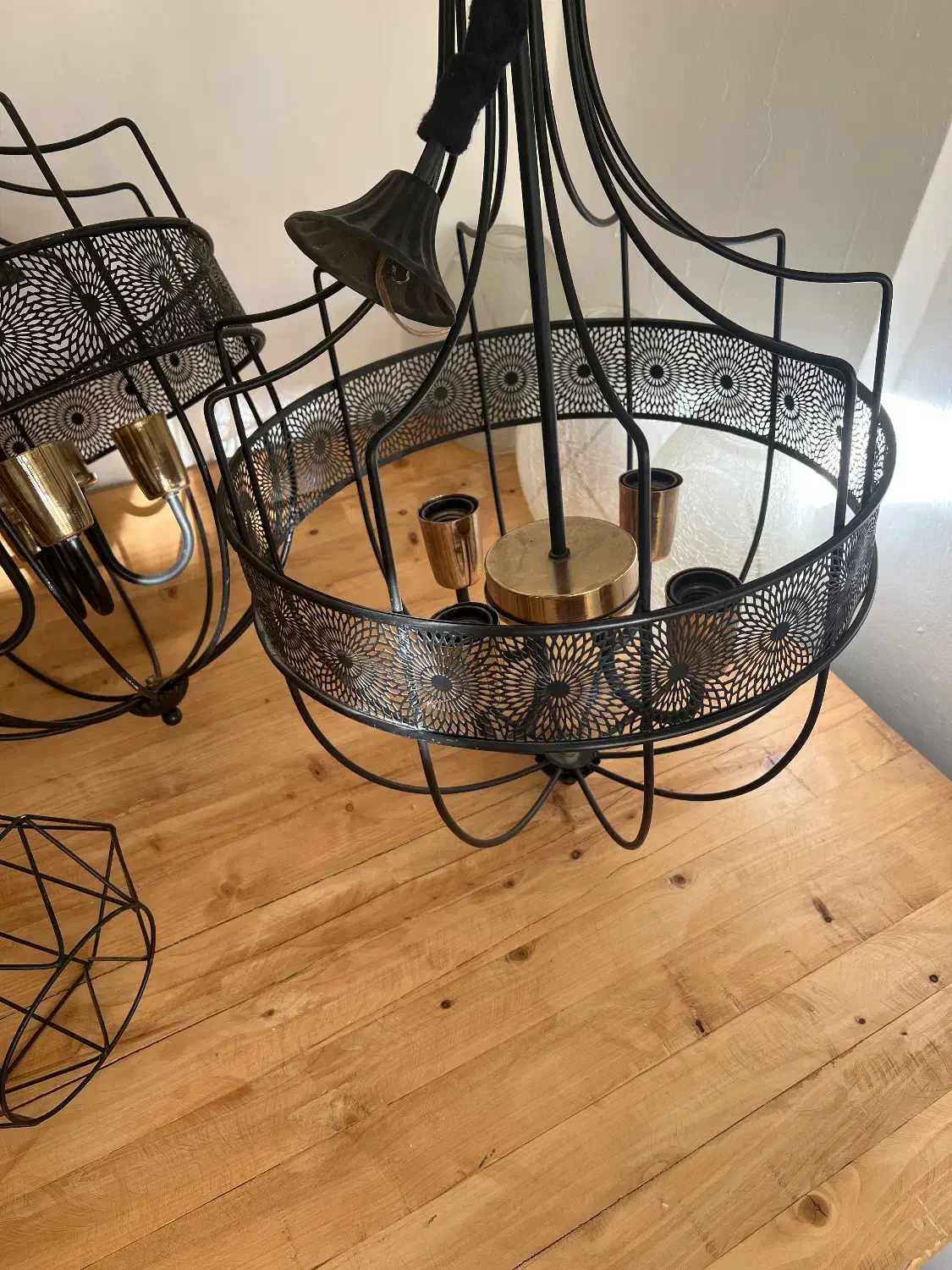 لوستر مدرن|لوستر و چراغ آویز|هشتگرد, شهرک ریحانه|دیوار