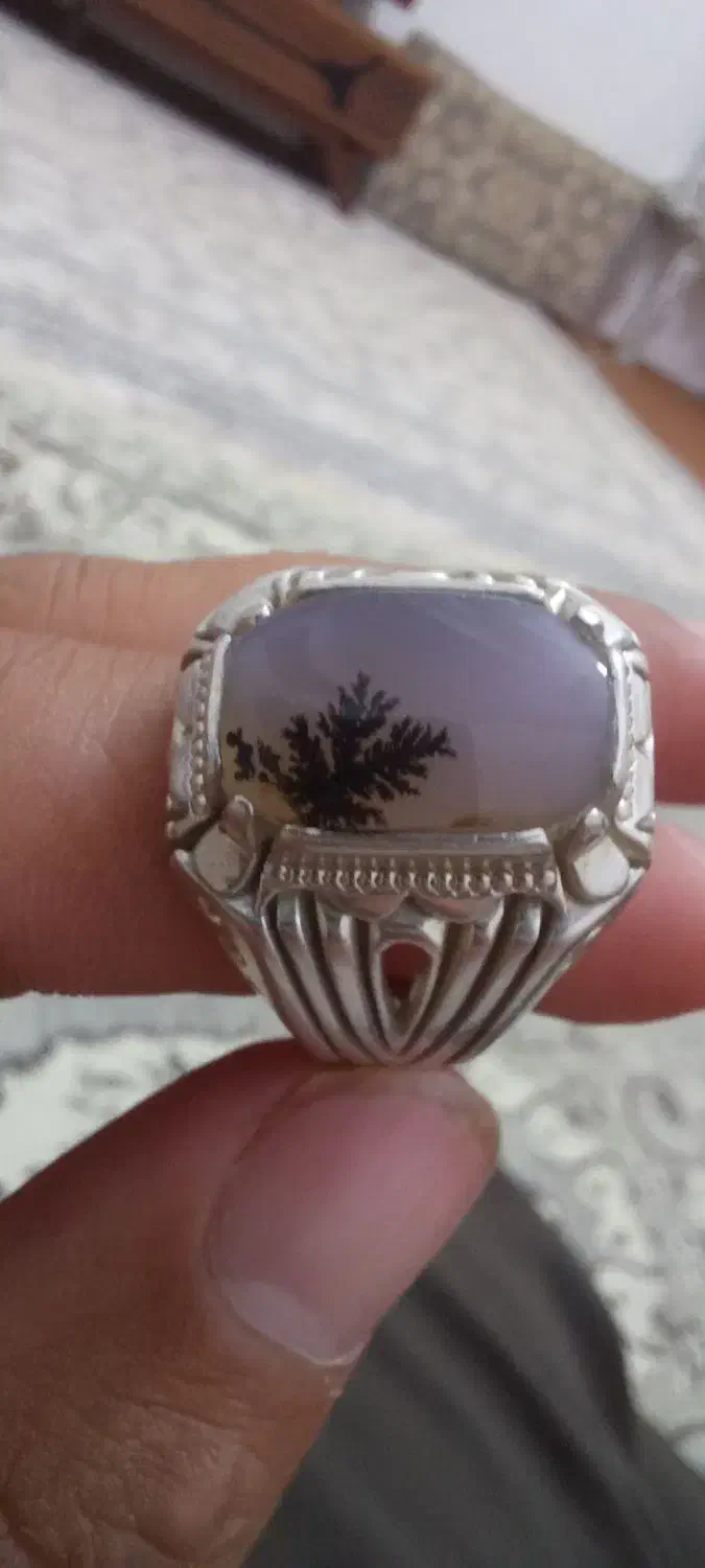 انگشتر شجر تک درخت دست ساز|جواهرات|سنندج, |دیوار