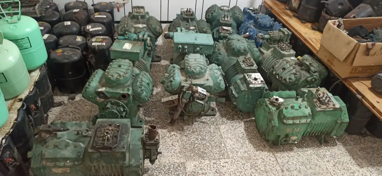 ۱۰ عدد کمپرسور بیتزر|ماشین‌آلات صنعتی|تهران, هلال احمر|دیوار