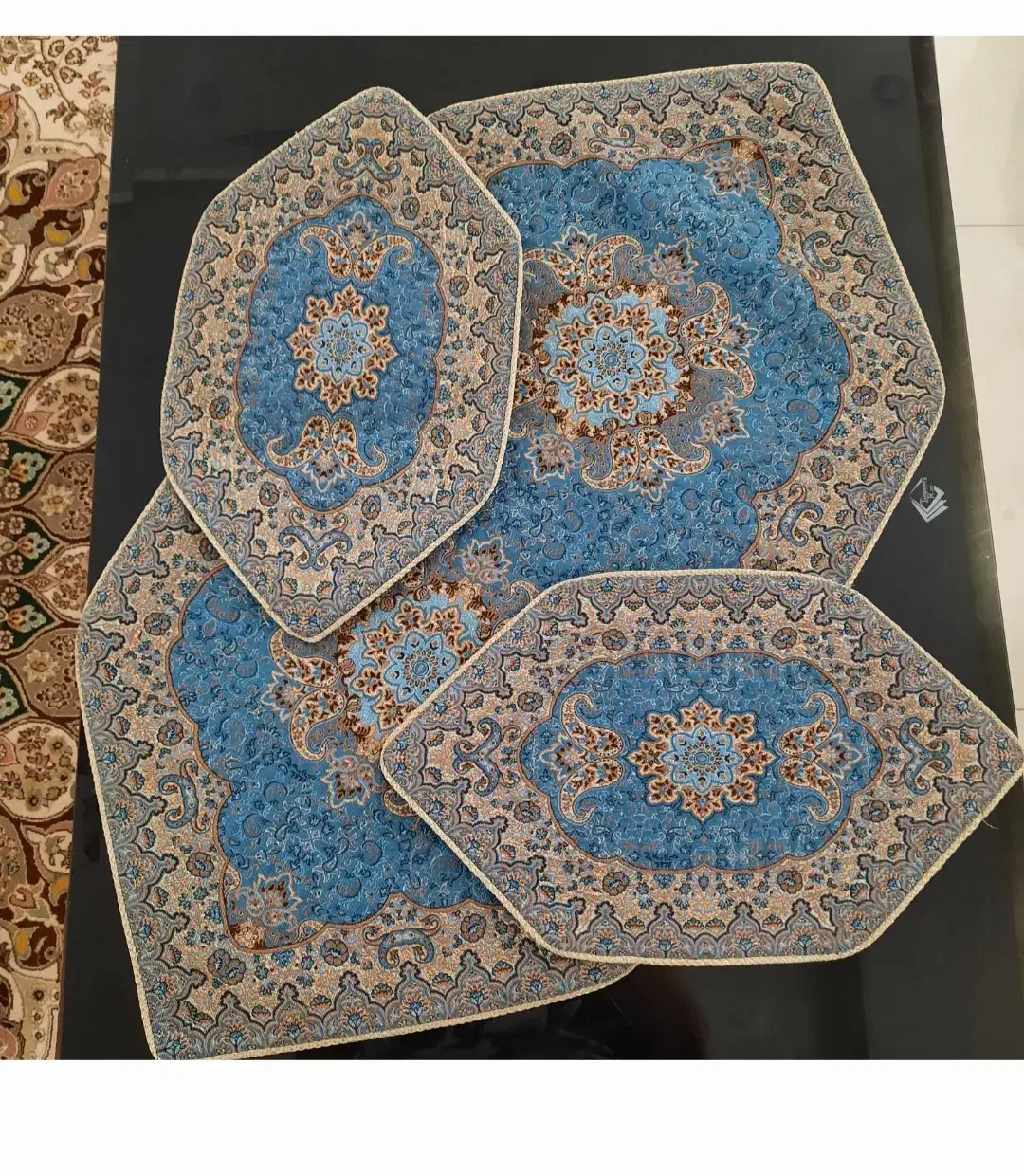رومیزی ترمه اصل|پرده، رانر، رومیزی|محلات, |دیوار