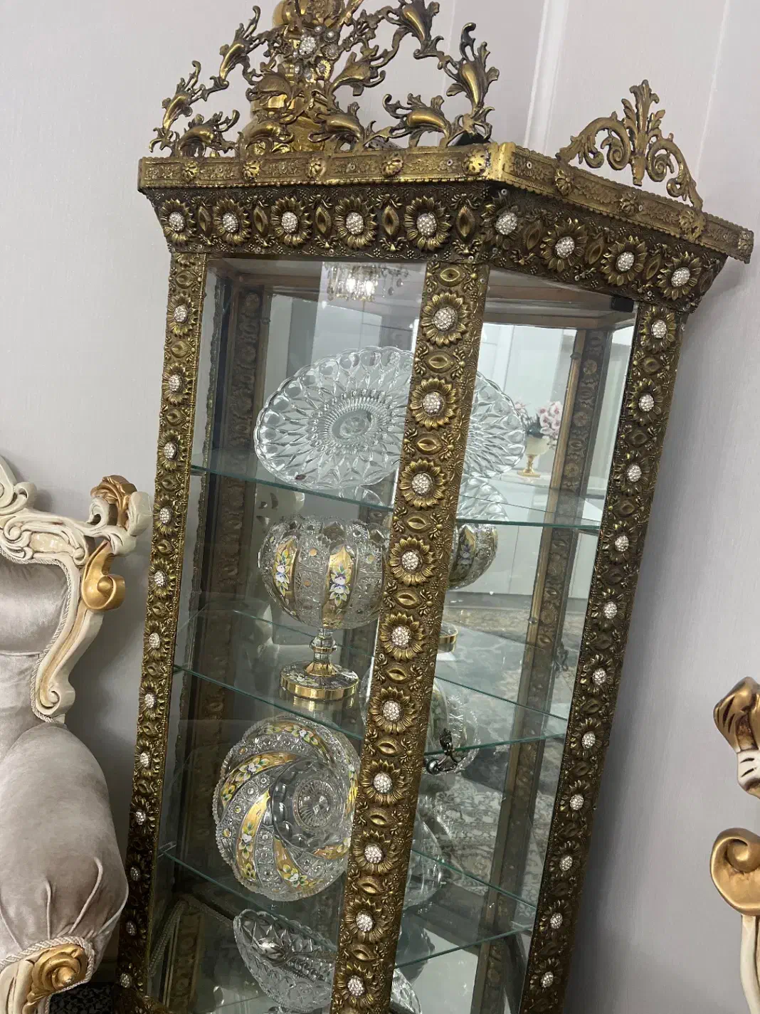 بوفه تمام برنز|بوفه، ویترین، کنسول|کرج, عظیمیه|دیوار