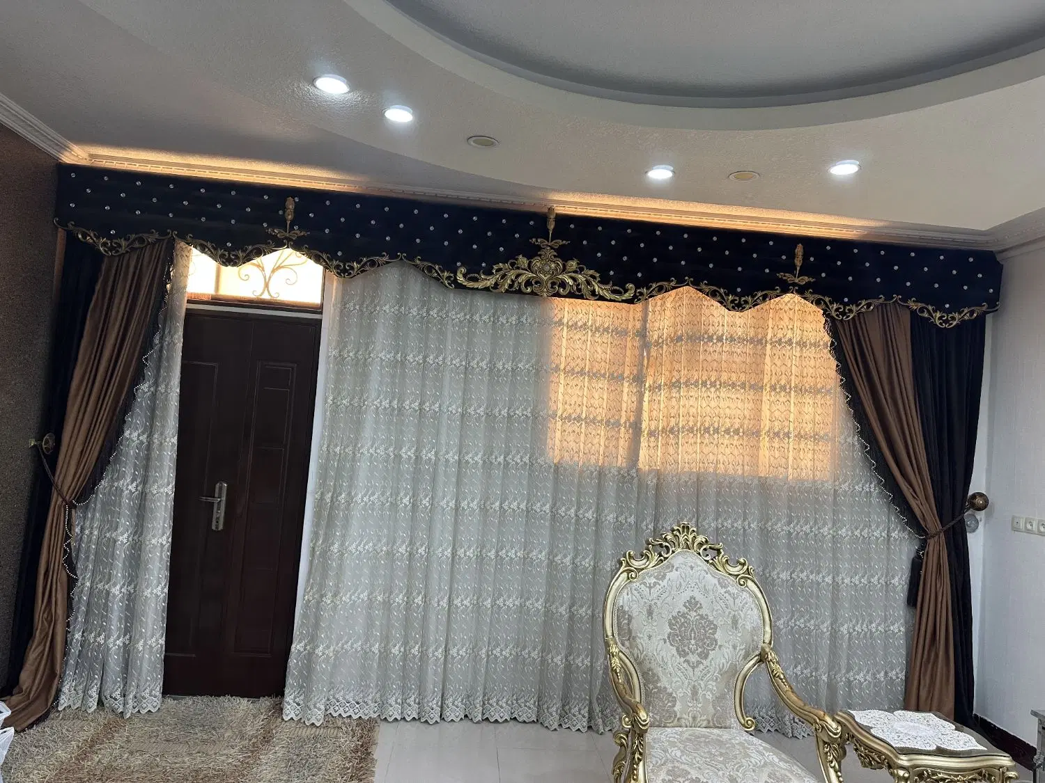 پرده|پرده، رانر، رومیزی|برازجان, |دیوار