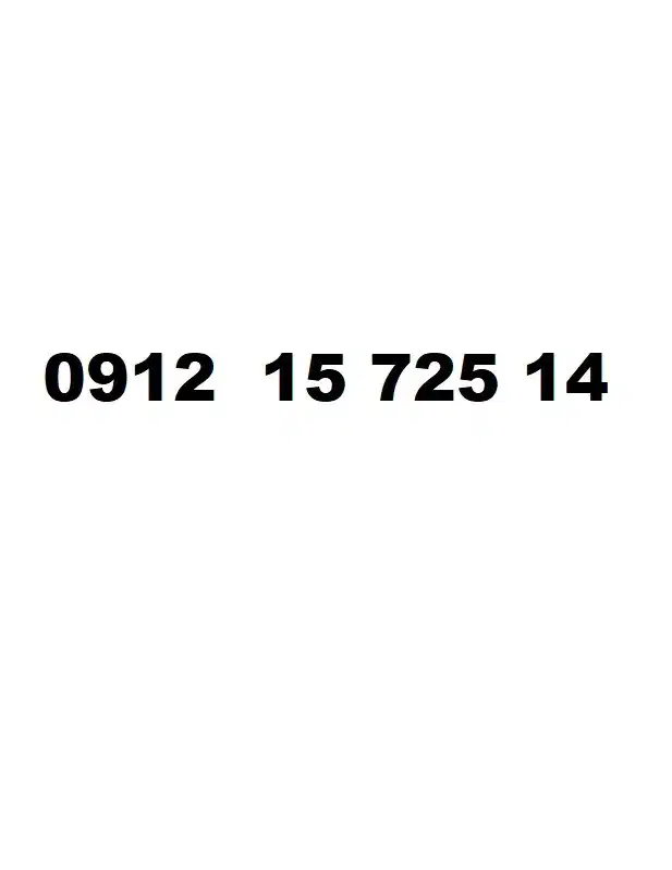 0912.15.725.14 کد1|سیم‌کارت|تهران, فلسطین (میدان انقلاب)|دیوار