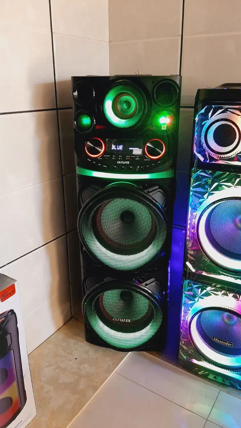 اسپیکر آیوا غول برقی شارژی فول بیس اقساطی سوگلی|سیستم صوتی خانگی|زنجان, |دیوار