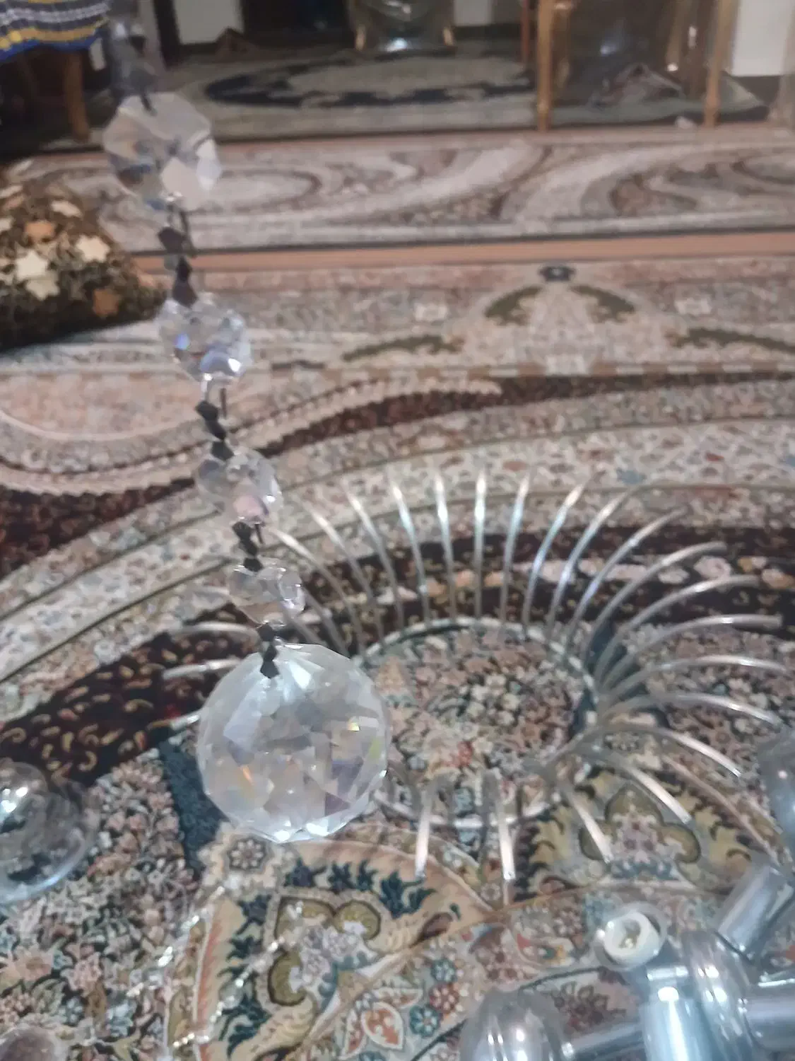 لوستر کریستال|لوستر و چراغ آویز|شهرکرد, |دیوار