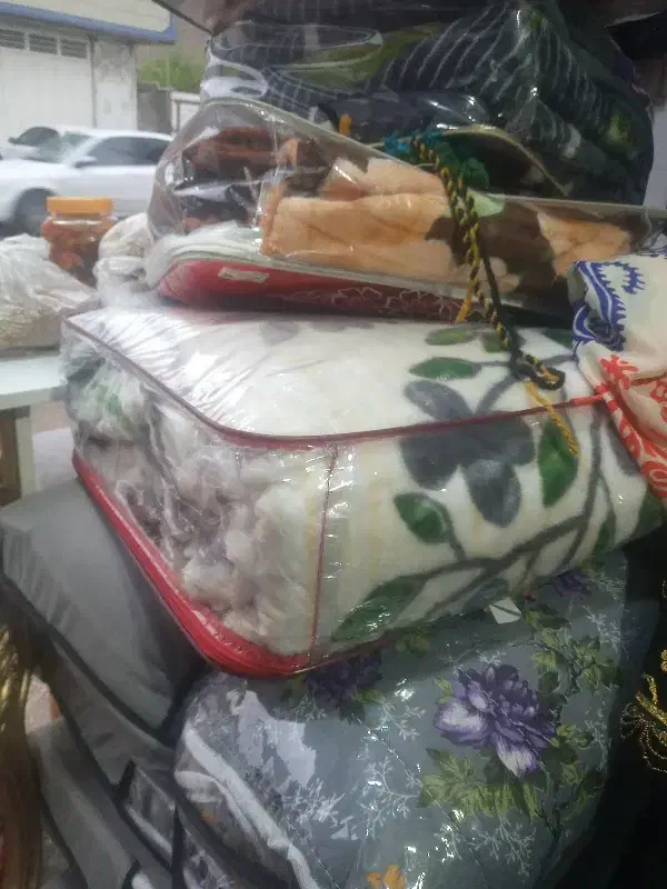 جنس خوب گل برجسته دونفره|رختخواب، بالش، پتو|دهدشت, |دیوار