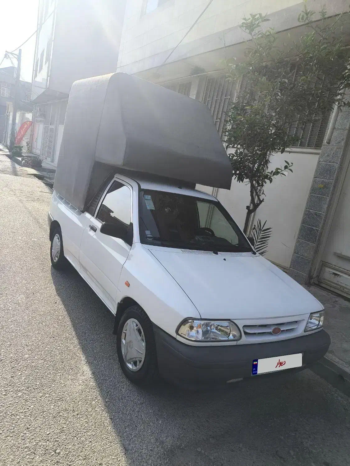 پراید وانت با باربند مسقف بلند|خودرو سواری و وانت|سمنان, |دیوار