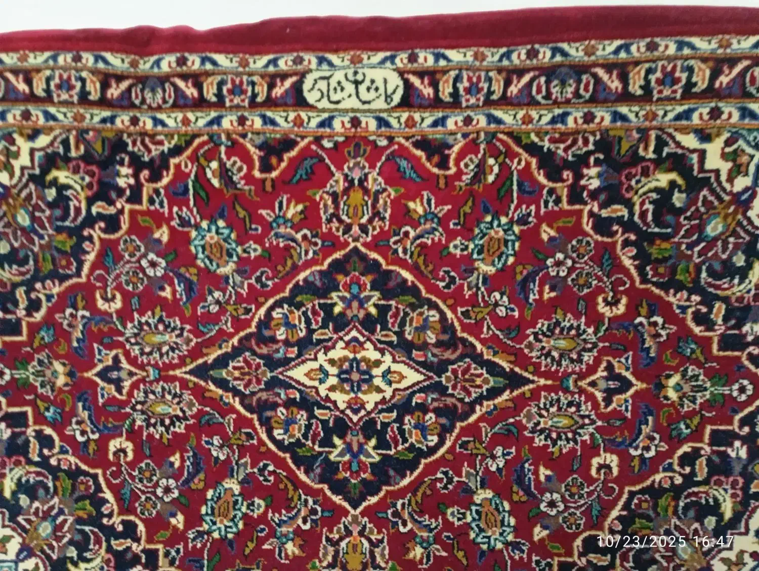 پشتی دست بافت کاشان شادسر یک جفت|پشتی|تهران, صادقیه|دیوار