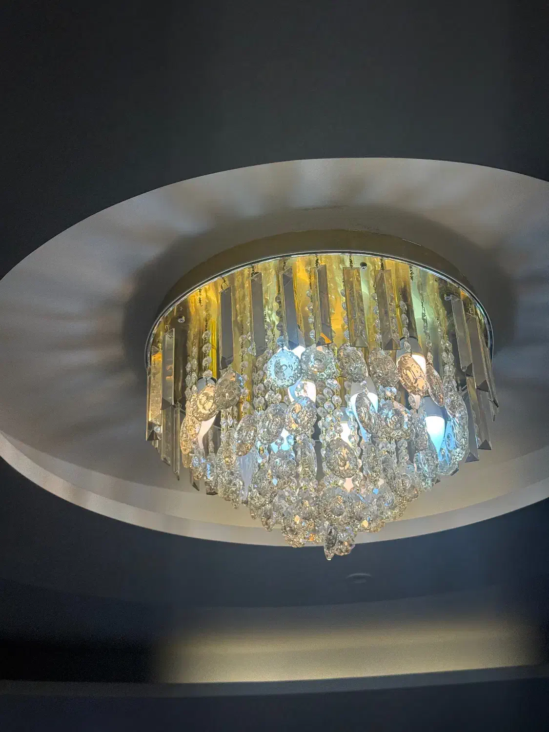 لوستر کریستال|لوستر و چراغ آویز|همدان, |دیوار