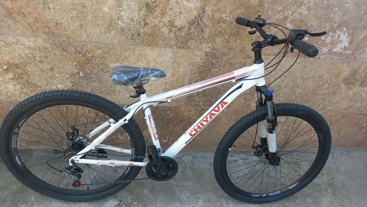 دوچرخه سایز ۲۹ دیسکی کمک قفل شو آکبند|دوچرخه، اسکیت، اسکوتر|رشت, پیرکلاچای|دیوار