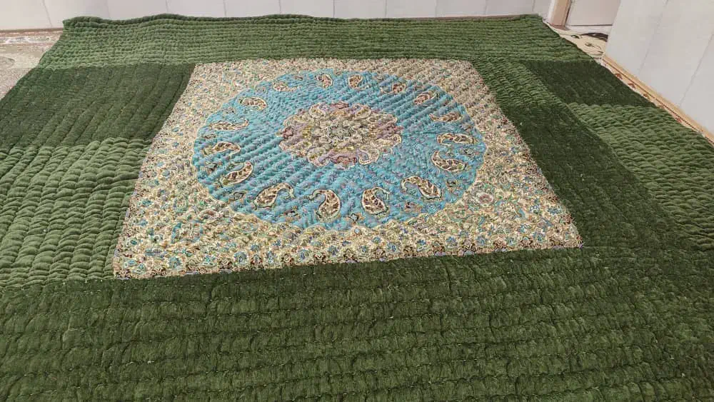 لحاف کرسی ۴ در ۴|رختخواب، بالش، پتو|قرچک, زیبا شهر|دیوار