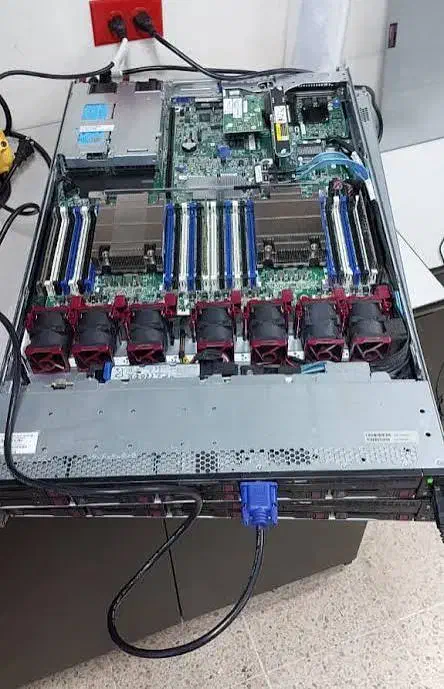server HPE  DL360 G9 با ۱۲۸ گیگ رم|مودم و تجهیزات شبکه|تهران, میدان ولیعصر|دیوار
