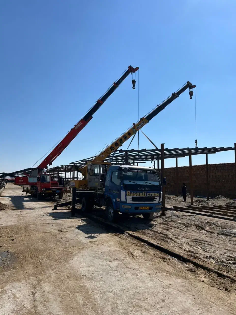 جرثقیل رسولی|خدمات حمل و نقل|آبیک, |دیوار