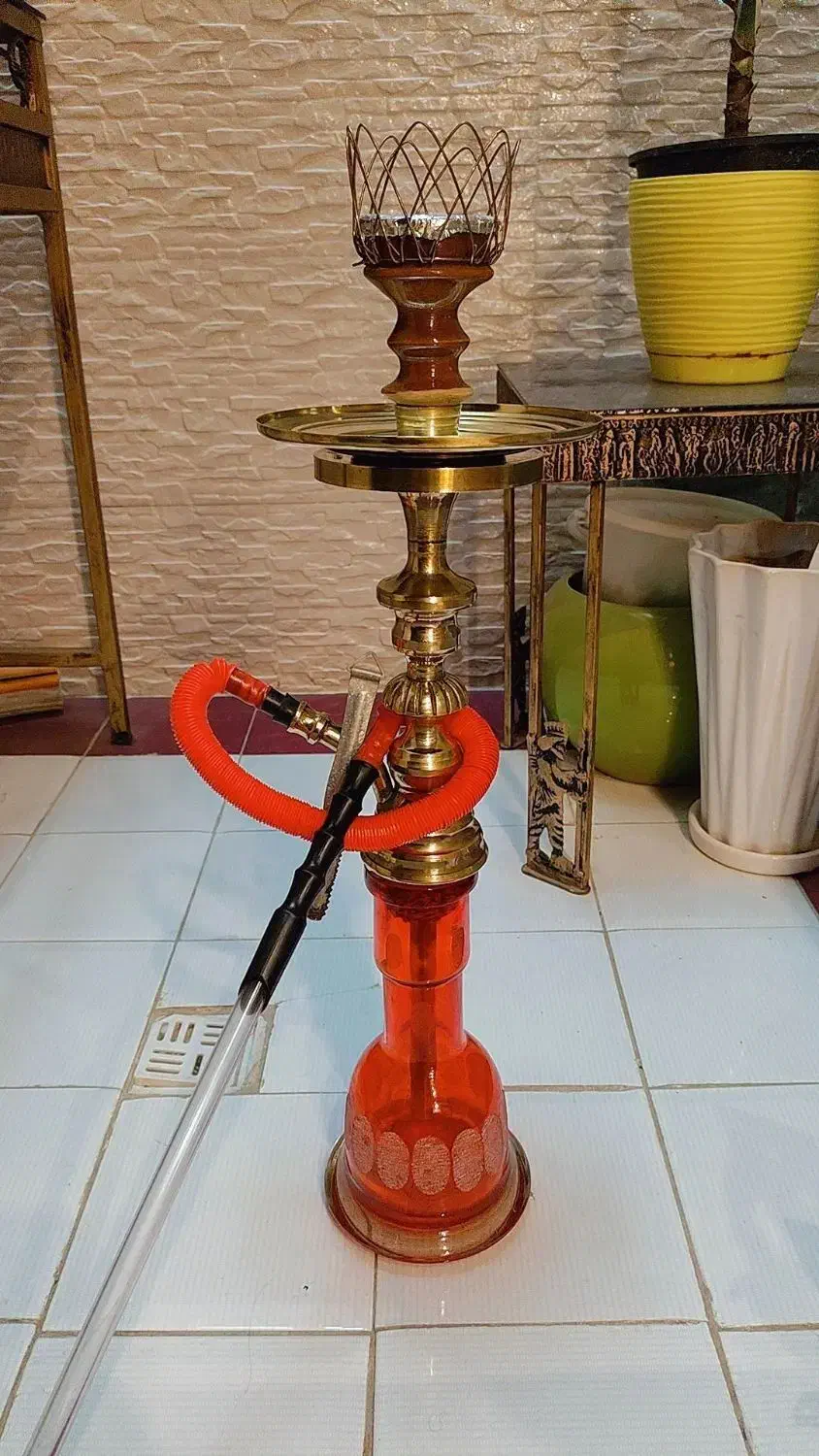 قلیان برنجی نو نو|کلکسیون و سرگرمی|بروجرد, |دیوار