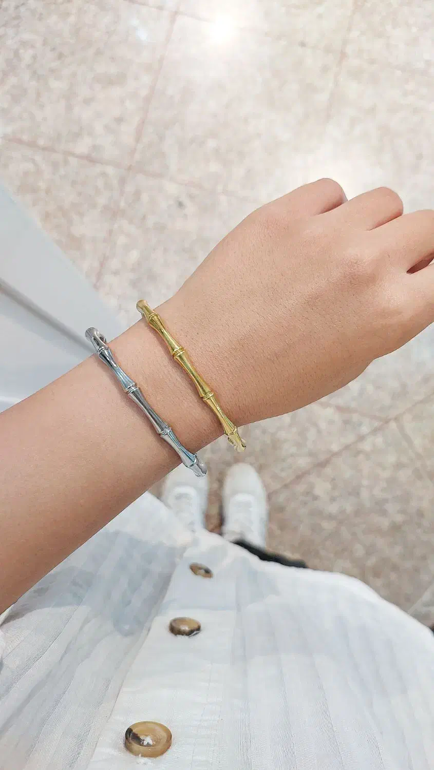 بنگل استیل/استیل/دستبند/زیورالات/بافت|بدلیجات|شاهرود, |دیوار