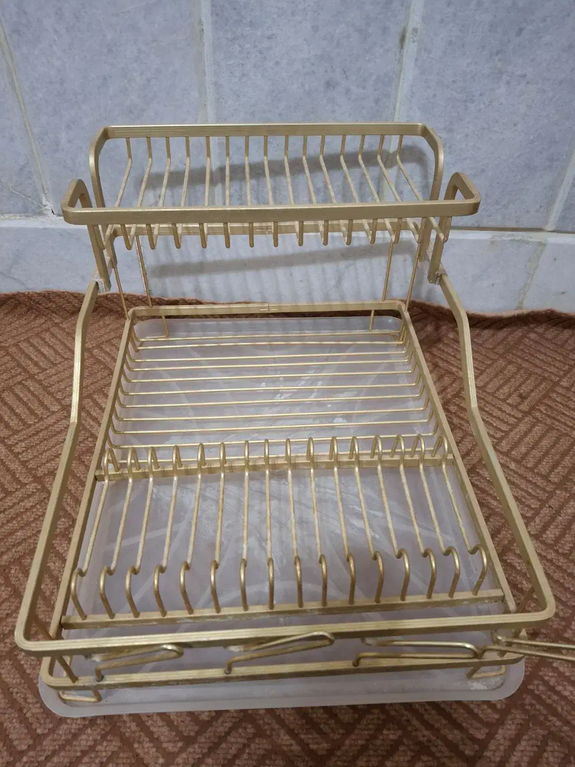 جاظرفی الومینیوم سالم|آب‌چکان و نظم‌دهنده ظروف|شهرضا, |دیوار