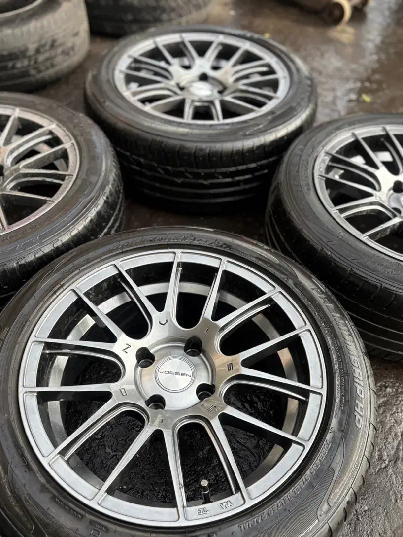 رینگ اسپورت شاخ گوزنی سایز ۱۶ ووسن با لاستیک|قطعات یدکی و لوازم جانبی|تبریز, |دیوار