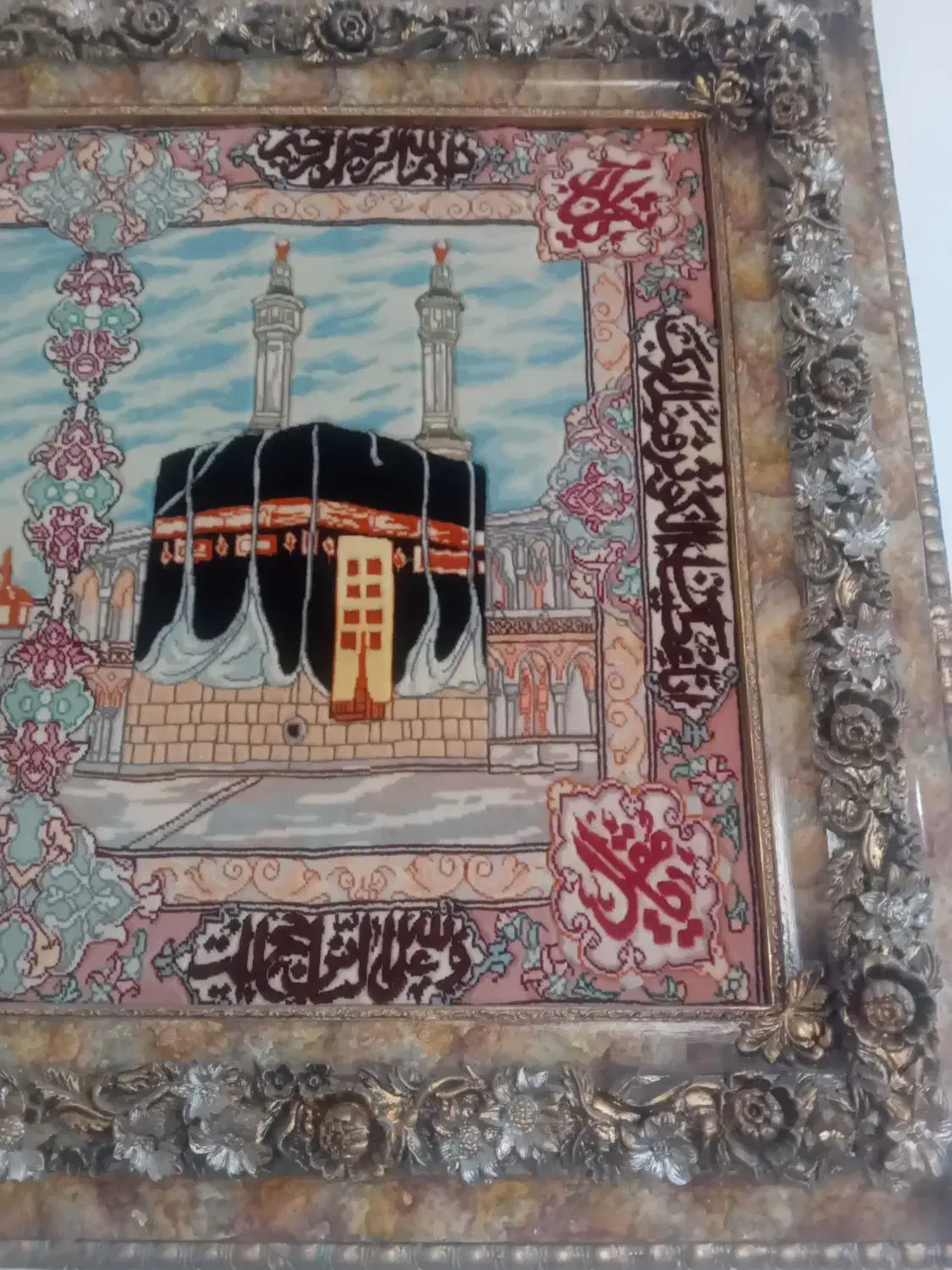 تابلو فرش دستبافت|تابلو فرش|مهدی شهر, |دیوار