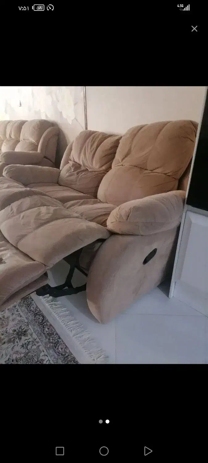 مبل ریلکس|مبلمان خانگی و میز عسلی|قم, زنبیل آباد|دیوار