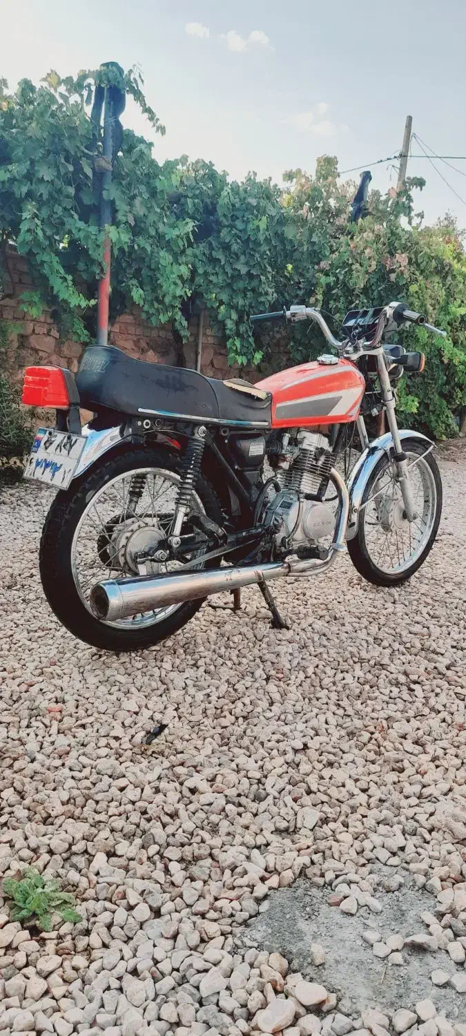 ۱۲۵ پلاک ملی مدل ۸۸تمیز|موتورسیکلت|فسا, |دیوار