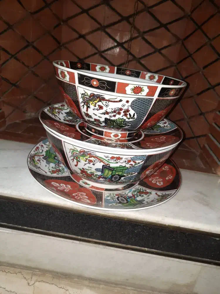 کاسه وبشقاب یا قاب وقدح قدیمی|کلکسیون اشیاء عتیقه|مشهد, کلاهدوز|دیوار