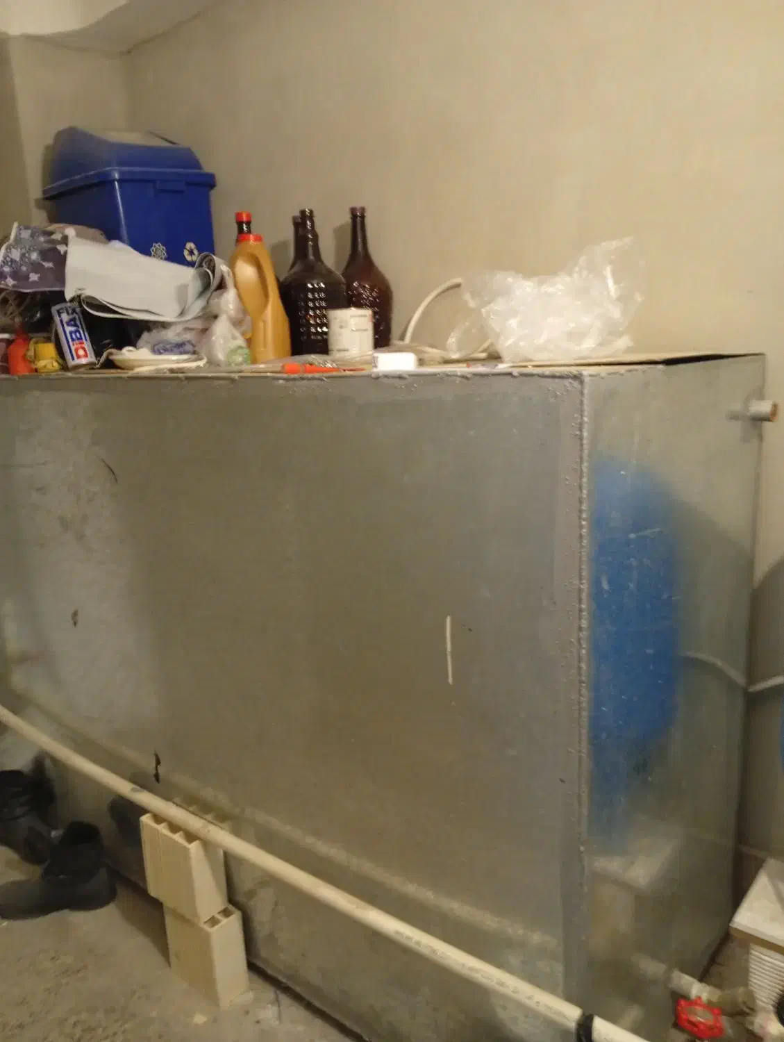 مخزن گالوانیزه 2000 لیتری|مصالح و تجهیزات ساختمان|پردیس, فاز ۸|دیوار