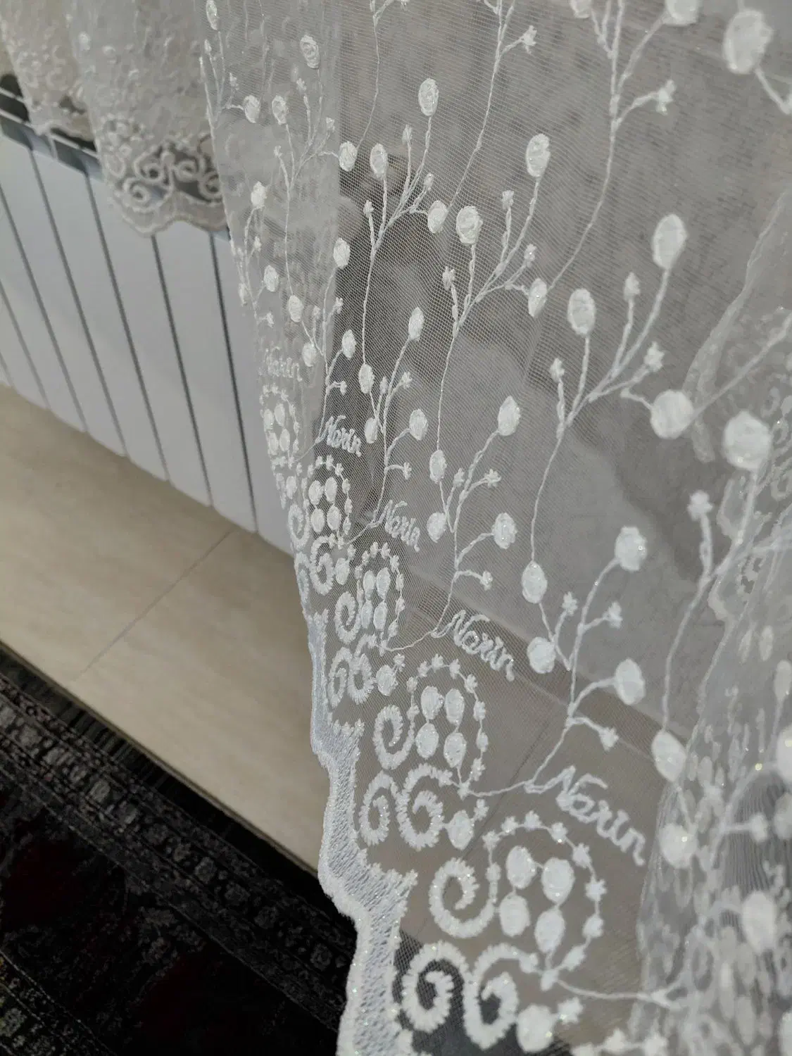 فروش سه عدد پرده|پرده، رانر، رومیزی|سنندج, |دیوار