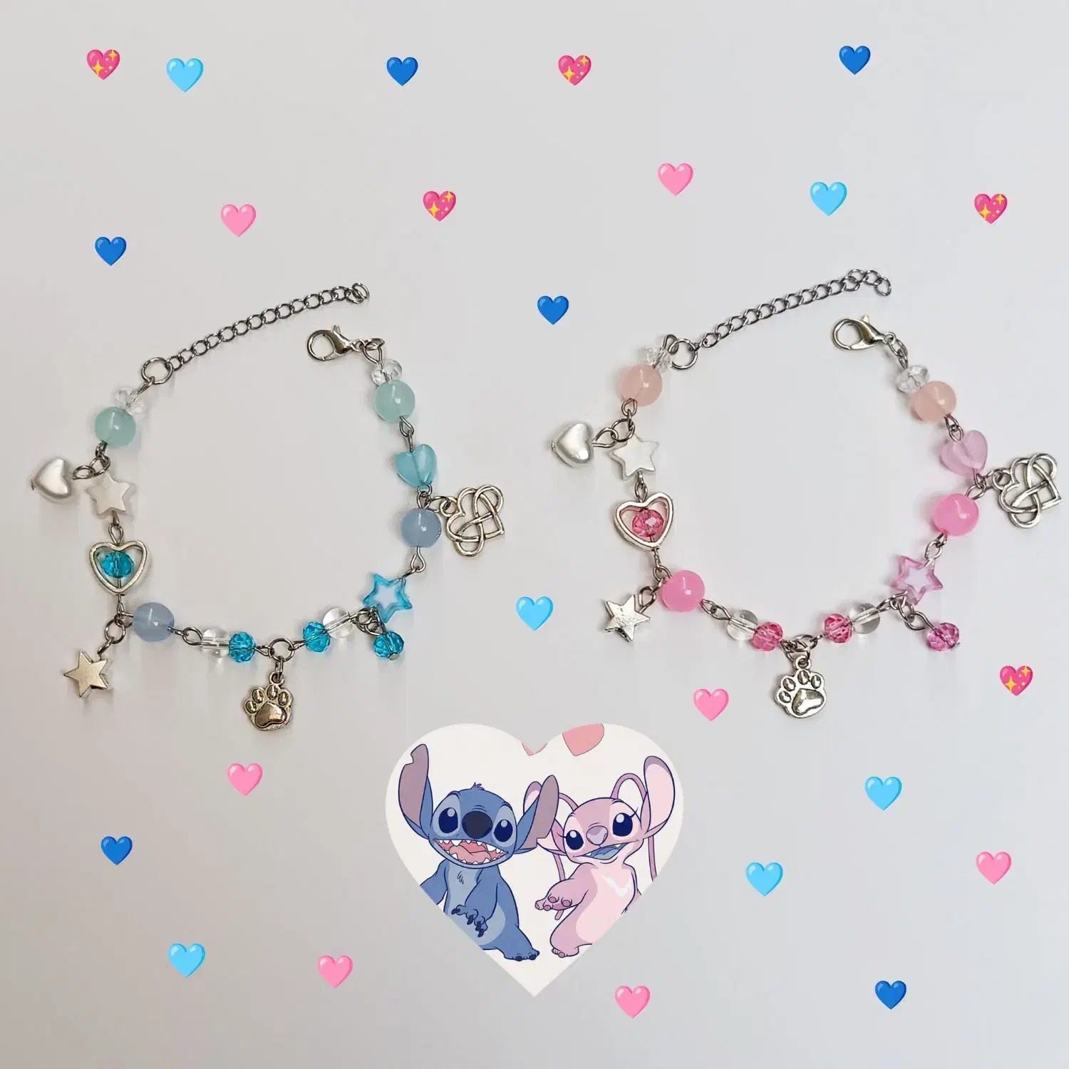 ست دستبند استیچ و انجل|بدلیجات|قدس, شهرقدس|دیوار