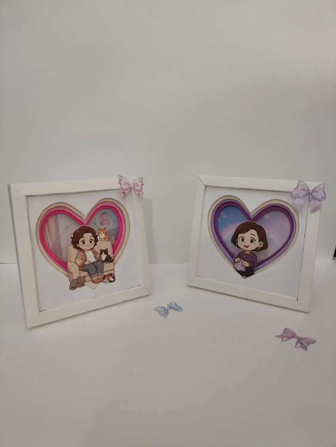 تابلو شدوباکس 3D با نورپردازی|تابلو، نقاشی، عکس|رشت, گلسار|دیوار