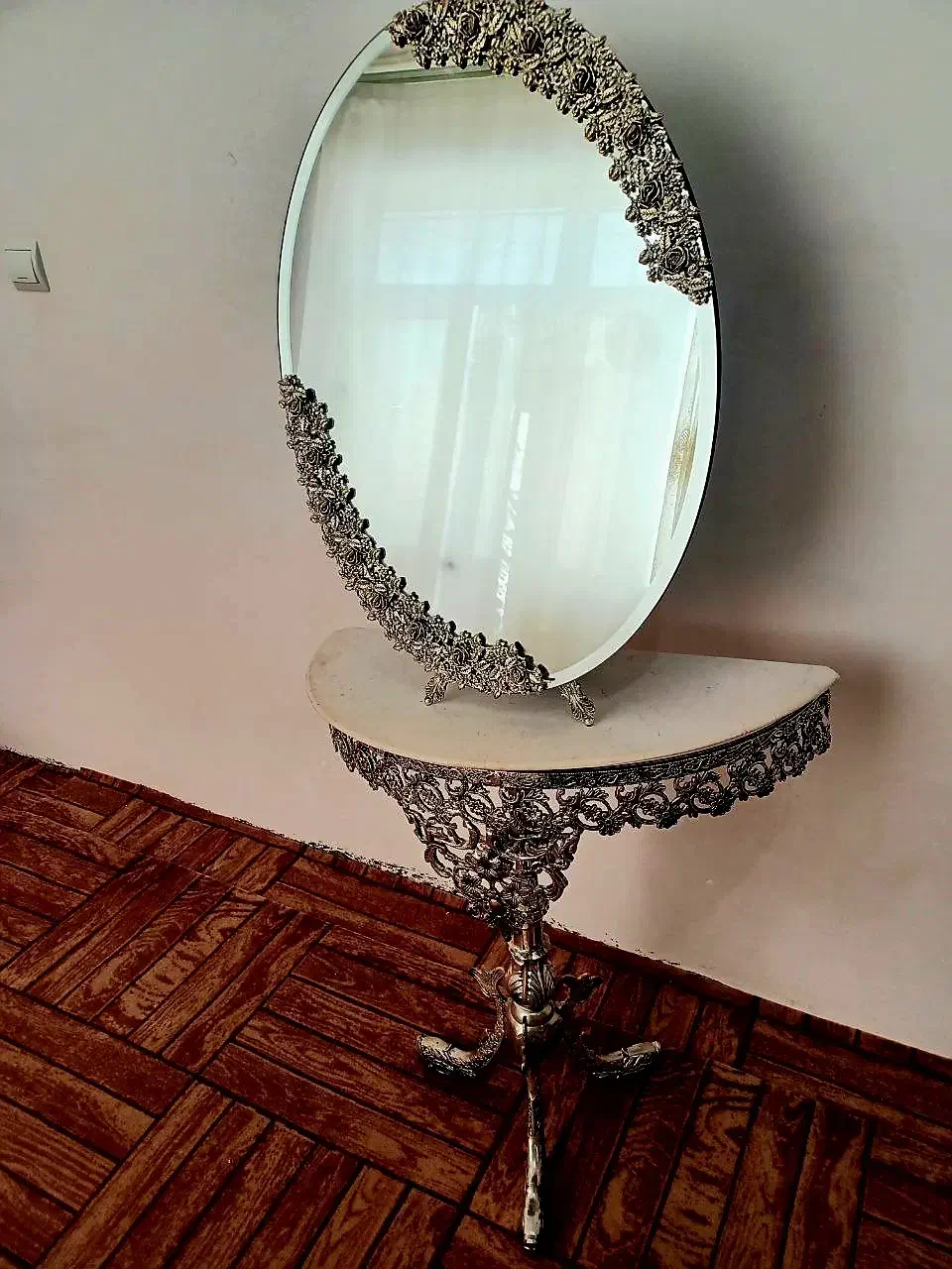 آیینه شمعدان و میز|آینه|تبریز, |دیوار