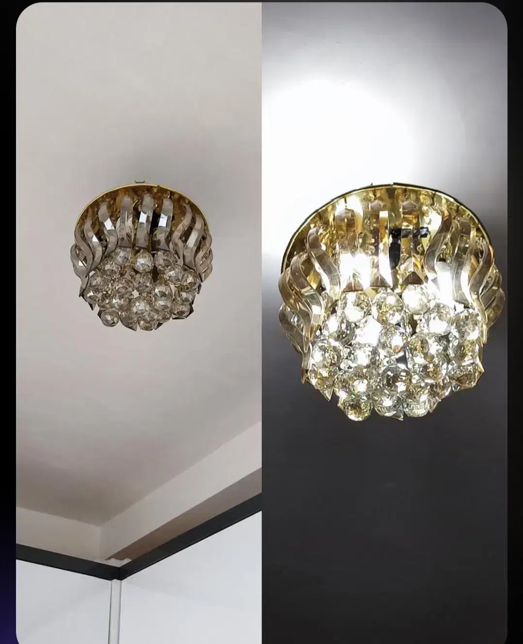 لوستر آشپزخونه نو|لوستر و چراغ آویز|گلستان (تهران), |دیوار