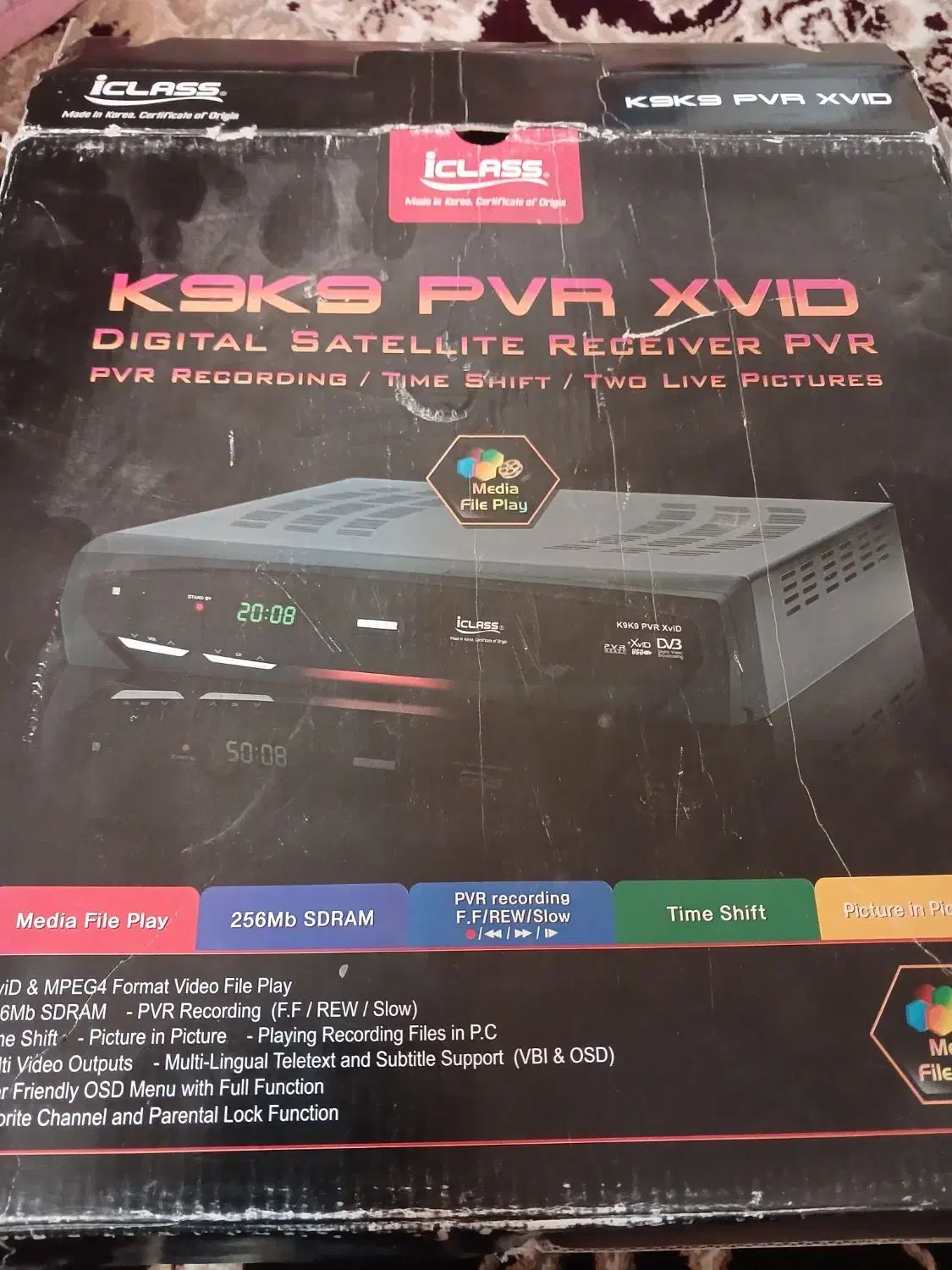 گیرنده ای کلاس k9k9|پخش‌کننده DVD و ویدیو|گناباد, |دیوار